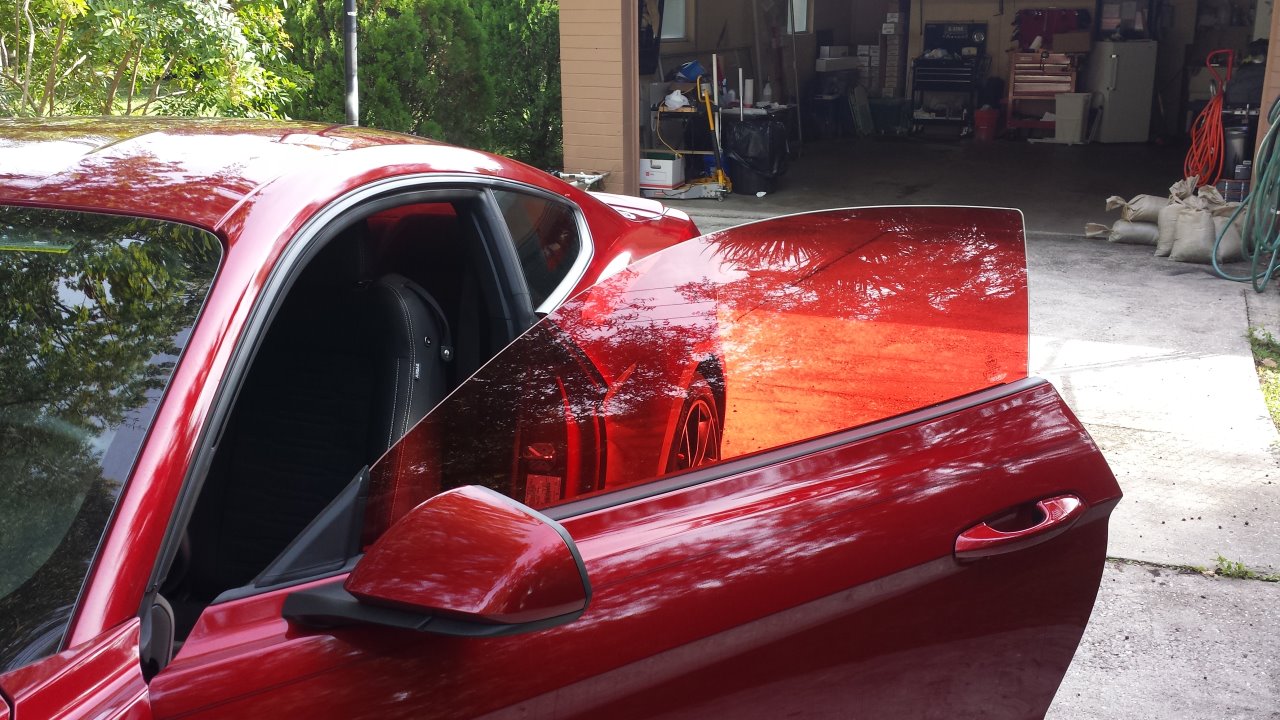 Ford Mustang Red Tint GStar Film Solutions